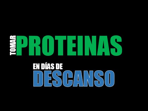 Vídeo: Deve-se beber proteína nos dias de descanso?