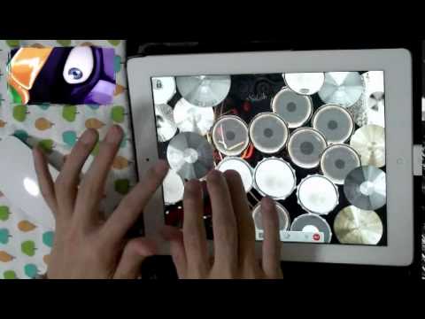 【iPad drum】ジョジョの奇妙な冒険 第3部OP -STAND PROUD-