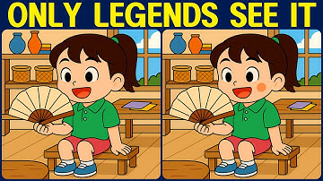 [Spot the Difference Brain Training] Try this slightly tricky puzzle.