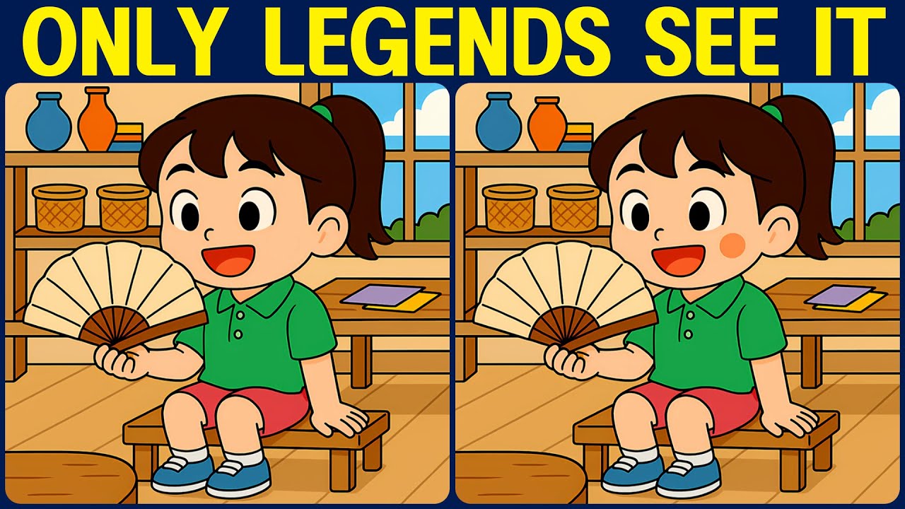Spot the Difference Brain Training] Try this slightly tricky
