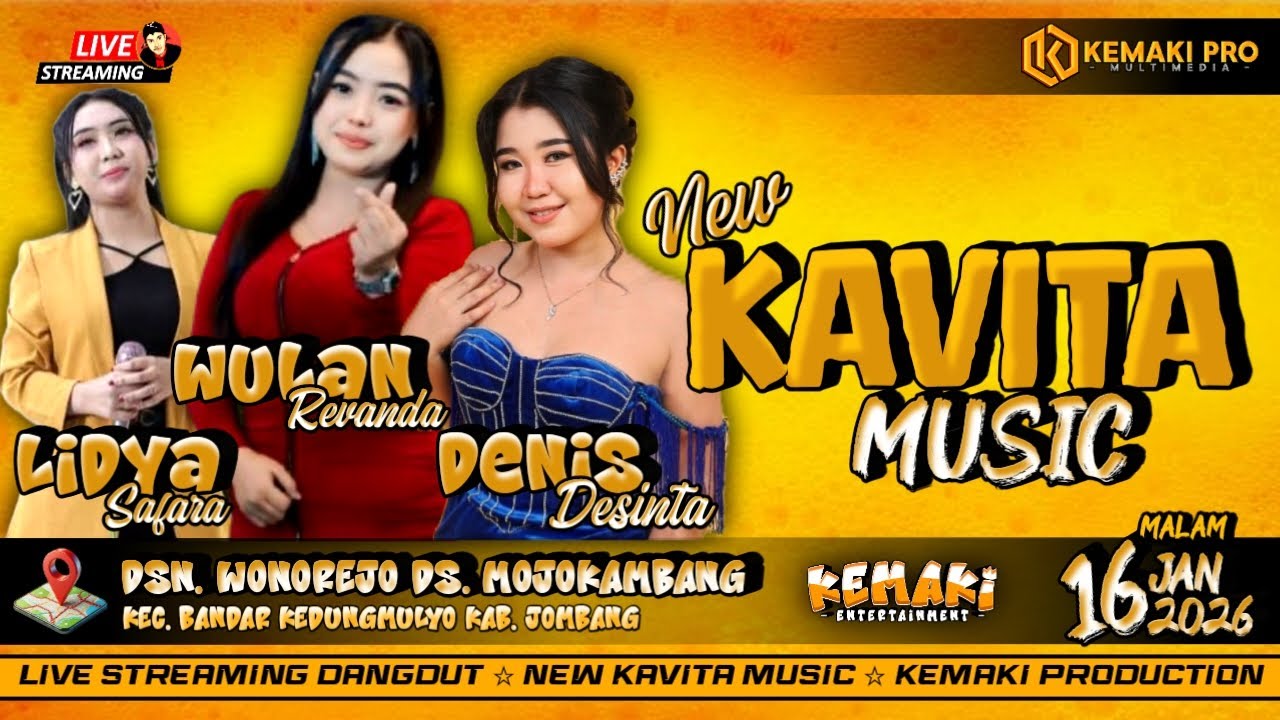 LIVE NEW KAVITA ☆ WEDDING FATWA ♡ DIANA ☆ MOJOKAMBANG BANDAR KDM JOMBANG ☆  AJI AUDIO ☆ KEMAKI PRO
