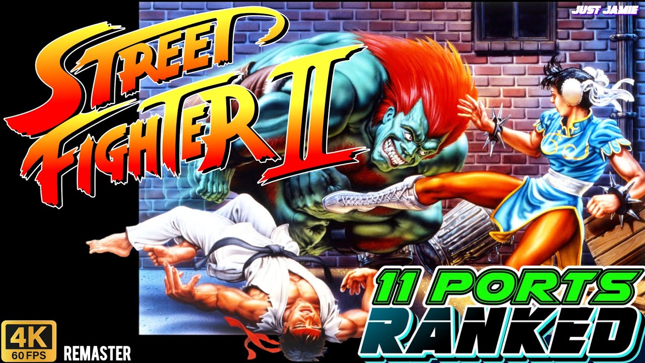 Which Version of Street Fighter II Did I Rank No.1? (4K/60FPS