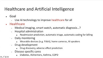 Machine Learning for Healthcare (AI612, Spring 2021), Class 1: Introduction