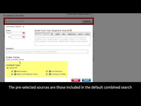 Introduction to LexisNexis Academic