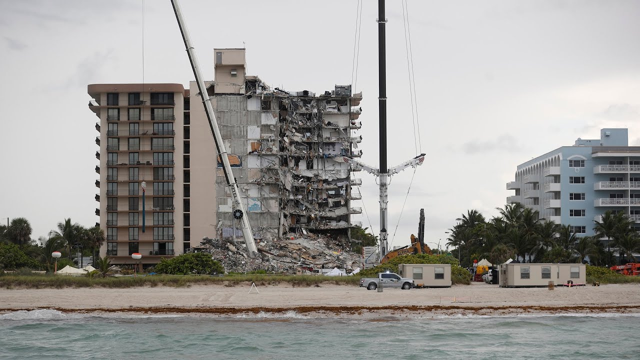 WATCH: Miami-Dade officials provide update on Surfside condo collapse