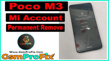 Poco M3 Mi Account Permanent Remove Without Online Method Free File