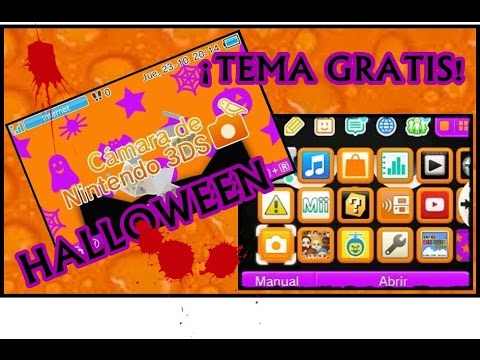 ¡TEMA HALLOWEEN NINTENDO 3DS GRATIS! - YouTube