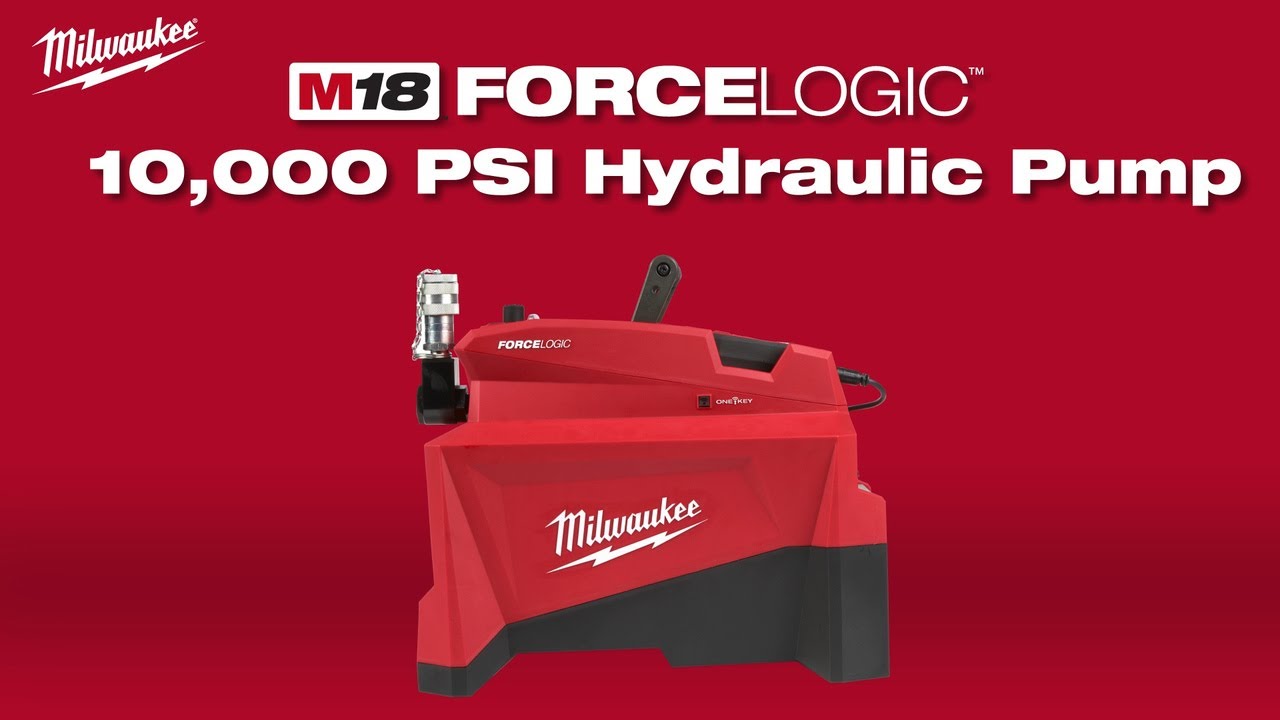 Milwaukee M18 Force Logic Hydraulic Pump Kit 2774-21HD