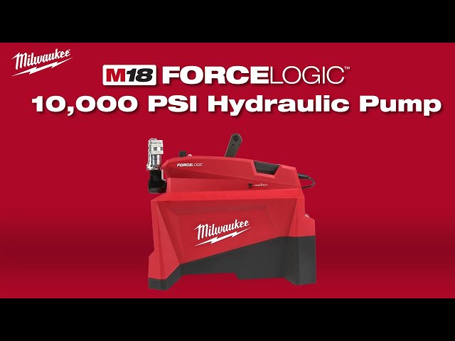 Milwaukee M18 Force Logic Cordless 10.000psi Hydraulic Pump w