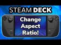 Easily Play Full Screen Games on Steam Deck: Change Aspect Ratio in Batocera 🎮