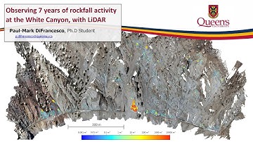 RGHRP 2021 - Paul-Mark DiFrancesco - Observing 7 years of rockfall activity at White Canyon LiDAR
