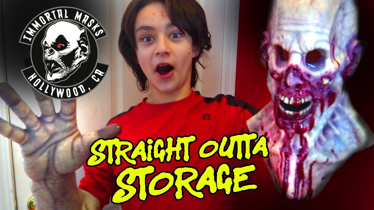 Straight Outta Storage: Immortal Masks 2012 Standard Zombie Mask & Sleeves Set