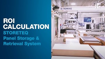 Calculation ROI on a HOMAG STORETEQ Panel Storage and Retrieval System