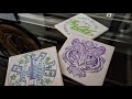 Tutorial: Color Filled Laser Engraved $0.15 Tile Coaster on Glowforge Laser. Lasers and Beer Ep.6