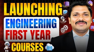 ENGG ADMISSION चालू हैं, चलो पढ़ाई शुरु करें- LAUNCHING FIRST YEAR ENGINEERING COURSES | DINESH SIR