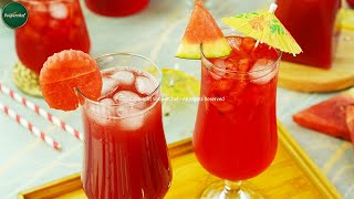 Watermelon Juice - Sharbat Recipe by SooperChef - Refreshing Summer Drink