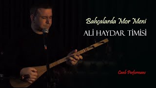 Ali Haydar Timisi - Bahçalarda Mor Meni (Canlı Performans) Akustika Sahne Resimi