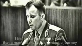 Yuri Gagarin. The First in Space