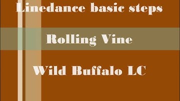 Linedance basic steps: Rolling Vine (WB hun)