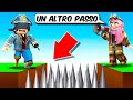 UNO VEDE E L'ALTRO SI MUOVE DA BENDATO NEL PARKOUR DI ROBLOX!
