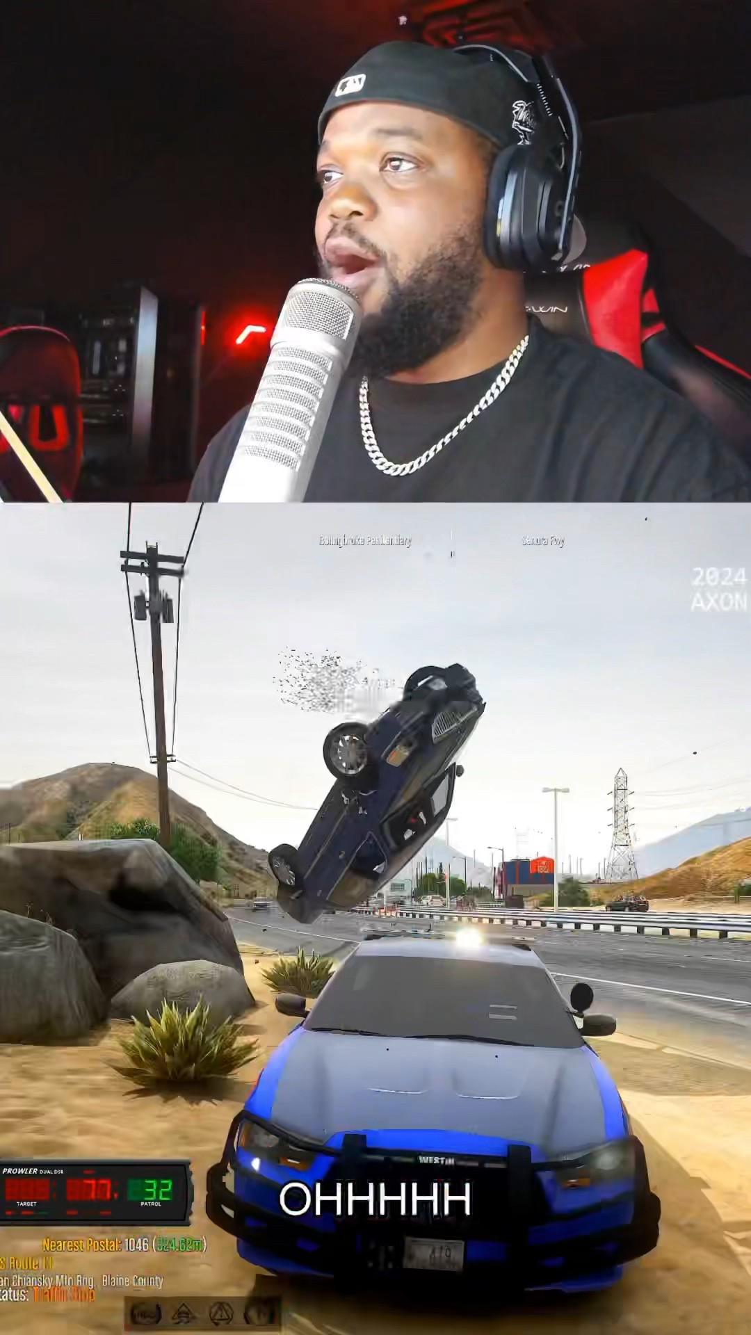 Why are you running? #gta5 #gta5lspdfr #stevethegamer55