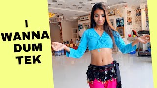 I wanna dum tek | Artem Uzunov |  Belly fusion by Simran | Belly Dance