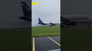 Airbus A321 Rejected Takeoff Caught on Camera 😳✈️🔥 #aircraft #iafplane #automobile #airplane
