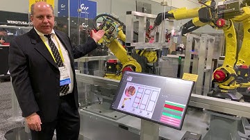 Fanuc Arc Mate 100id Arc Welding Robot as seen at FABTECH 2018