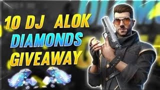 Garena Free Fire Live ALOK & 2000 DIAMONDS GIVEAWAY| FF LIVE