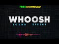 Whoosh Sound Effect For Edits | Copyright Free Whoosh Transition Sound Effects 2025