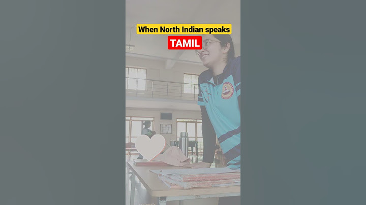 North Indian speaking Tamil❤️ #Tamil #Chennai #India #Language #northindian #southindian #iitmadras