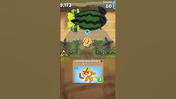 ZOMG vs 0-0-0 Boomerang Monkey #shorts #bloonstd6