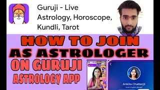 How to join as ASTROLOGER on guruji astrology app. screenshot 4