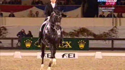 Edward Gal and Moorlands Totilas 90.7% KUR Europea...