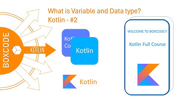 What is Variable and Data type? | Kotlin Tutorial | Android with Kotlin? | Boxcode | #2