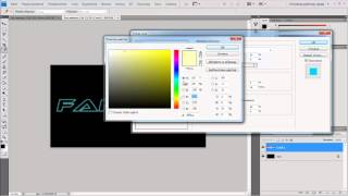 Урок Photoshop #2 Неоновый 3D Текст Урок Photoshop #2 Неоновый 3D Текст