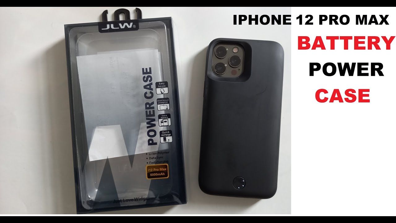 IPHONE 12 PRO MAX EXTENDED BATTERY POWER CASE JWL ACCESSORIES TEST REVIEW IN DETAIL