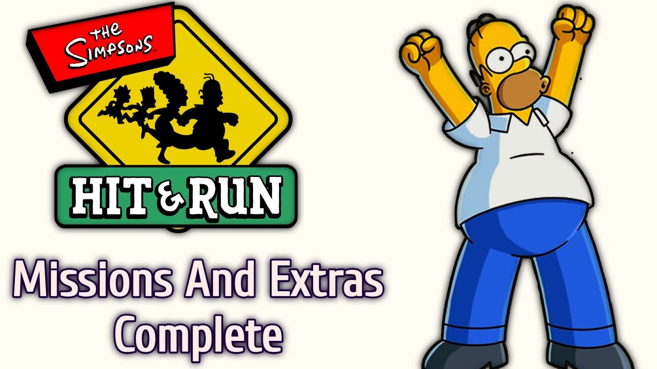 The Simpsons Hit And Run Level 7 Story And Extras Completed - YouTube