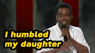 How Chris Rock humbled his daughter