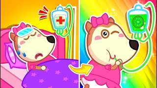 EN VIVO: ¡No, no, Lucy se enfermó! | Dibujos animados | Wolfoo Video Para Niños