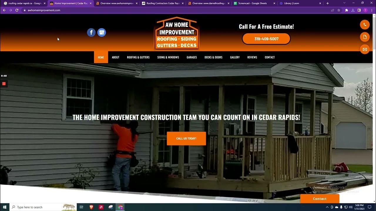 AW Home Improvement, LLC - Cedar Rapids, IA - YouTube