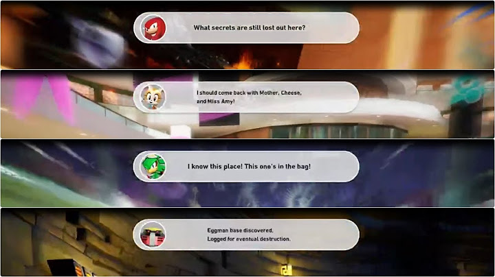 Sonic Racing: CrossWorlds - Every Unique Specific Racetrack Interactions So Far...