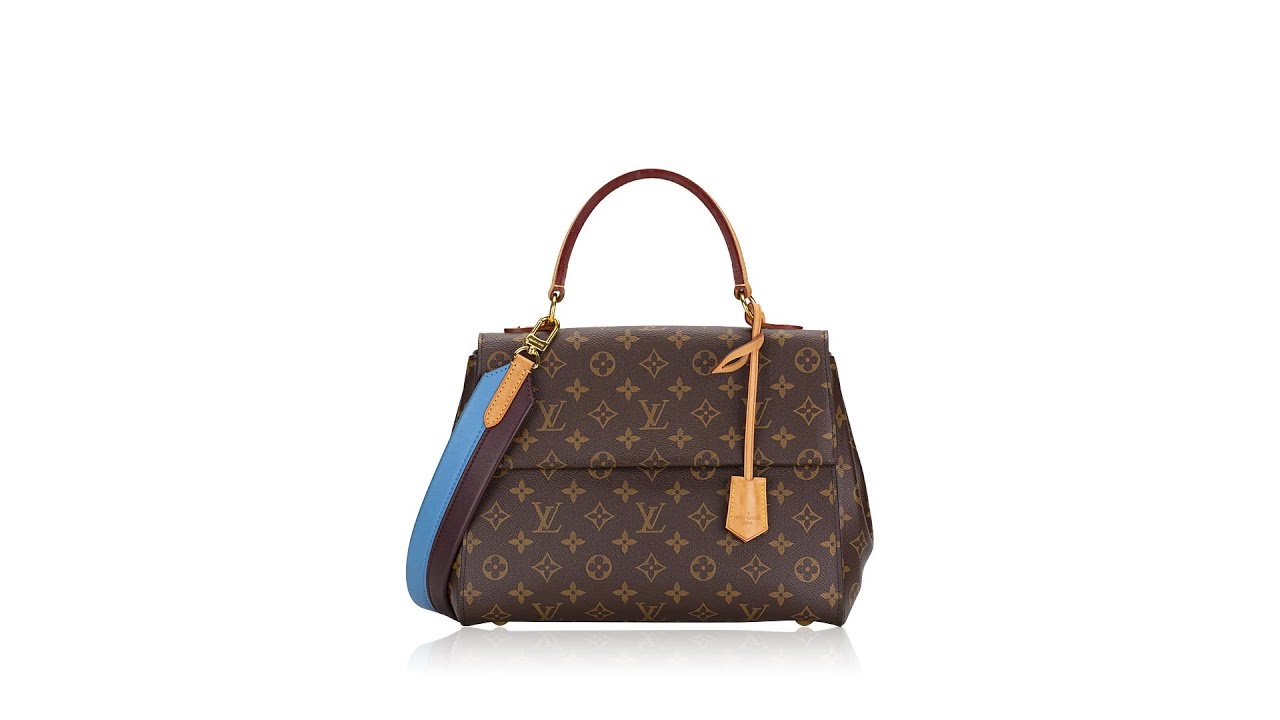 Louis Vuitton Monogram Cluny mm Blue Glacial