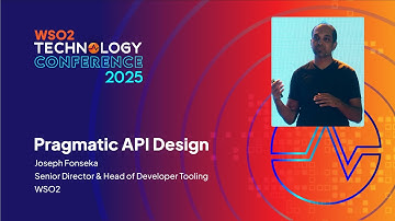 Pragmatic API Design | WSO2 Technology Conference 2025