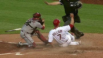 ARI@STL: Molina knocks in Holliday with a single