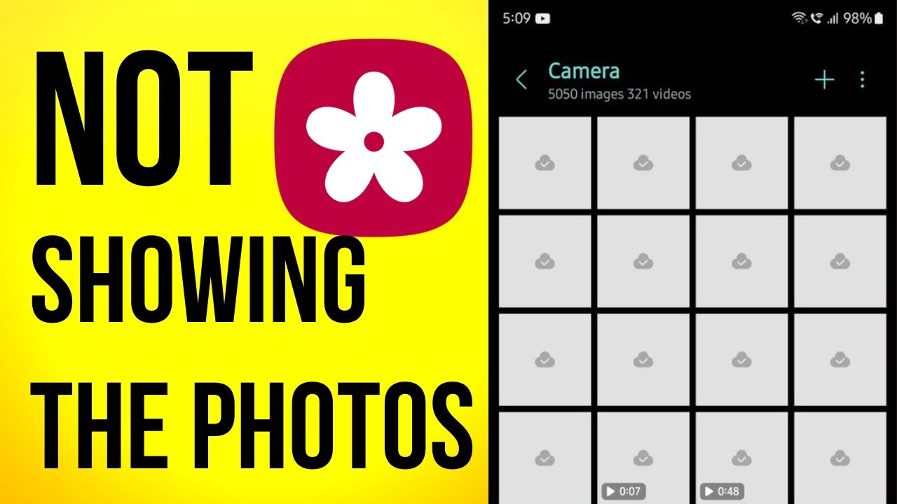 How To Fix Gallery Photos Not Showing In Samsung Galaxy Phone - YouTube