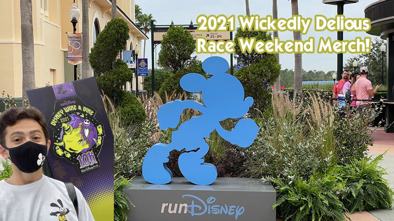 2021 WICKEDLY DELICIOUS RUNDISNEY MERCH | First Race Weekend Since 2020 Expo Check-in