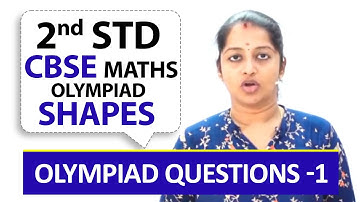 Shapes - Olympiad Questions -1 | CBSE | 2nd standard CBSE Maths olympiad | Olympiad Math
