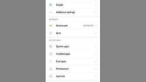 How to hide apps in redmi 6a