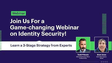 Ensuring the Win: A 3 Stage Approach to Identity Security with Delinea & Tech Democracy